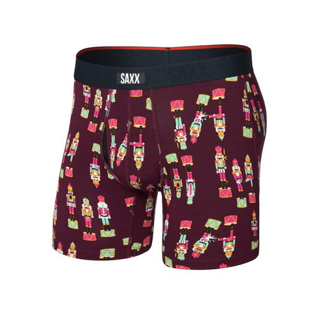 Saxx Vibe Xtra Soft Comfort Boxer Brief Winter Dogs Of Saxx-Blue