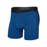 Saxx Kinetic Light - Compression Mesh Boxer Brief - Mens Maze Camo-Navy Dawn