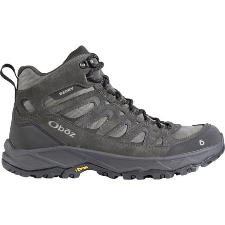 Oboz Sawtooth Ascent Mid B-DRY Wide - Mens Charcoal