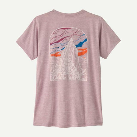 Patagonia Cap Cool Daily Shirt - Cloud Crag - Womens Quiet Violet