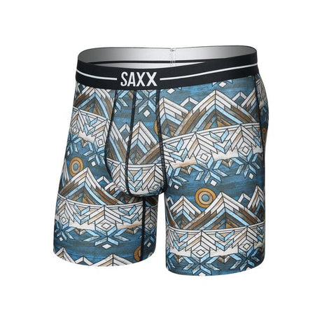 Saxx Volt Breathable Mesh Boxer Brief Haute Doggers-Sail Blue