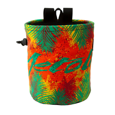 Metolius Leaf Camo Chalk Bag Orange