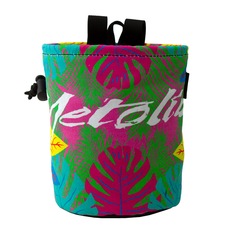 Metolius Leaf Camo Chalk Bag Pink