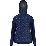 Maloja Sennesm Print Jacket - Womens night sky bubbledots / L