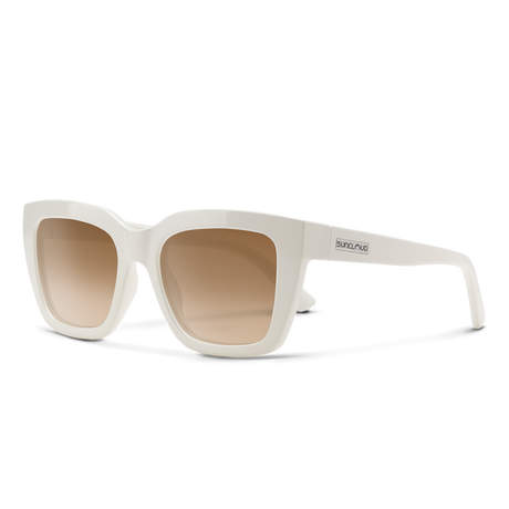 Suncloud Marion Ivory | Polarized Brown Gradient