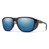 Smith Embark Matte Black | ChromaPop Polarized Blue Mirror Lens