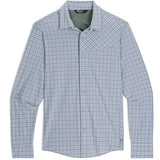 Outdoor Research Astroman Long Sleeve Sun Shirt - Mens Galactic Plaid / XXXL