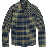 Outdoor Research Astroman Long Sleeve Sun Shirt - Mens Gold Nebula Plaid / M