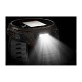 Garmin Fenix 8 47 Mm, Solar, Sapph, Carb Gry Dlc Tit w/ Blk/Peb Gry Sil