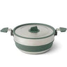 Sea to Summit Detour Stainless Steel Collapsible Pot LaurelWreath Green