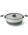 Sea to Summit Detour Stainless Steel Collapsible Pot LaurelWreath Green