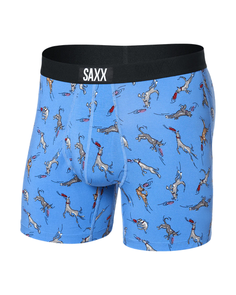 Saxx Ultra Super Soft Boxer Brief Disc Dogs-ail Blue / S