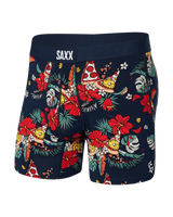 Saxx Ultra Super Soft Boxer Brief Hawaiian Pizza- Navy