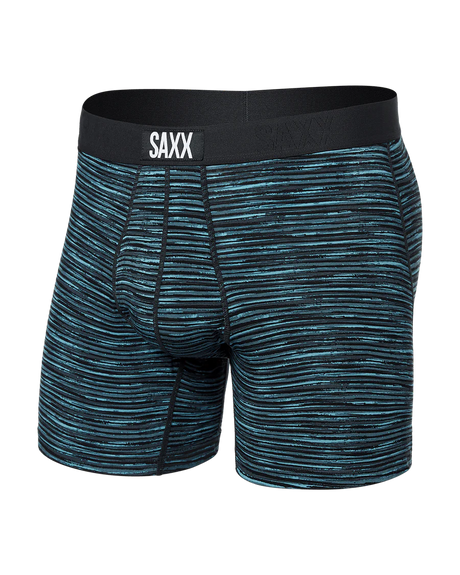 Saxx Ultra Super Soft Boxer Brief Spacedye Stripe-Grey Mlti